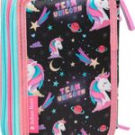 Julian Ross Unicorno Mary Astuccio Triplo Riempito 44 Accessori Scuola 20 Centimetri 0 3