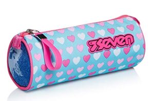 Portapenne Per La Scuola Seven Flying Dreams Blu 0