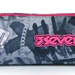 Portapenne Per La Scuola Seven Keep Flag Rosa 0 0