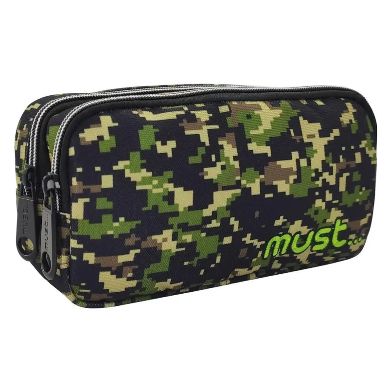Astucci Scuola Ecologici Verde Militare