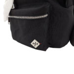 Borsetta Zaino Nero Dettagli Tasca