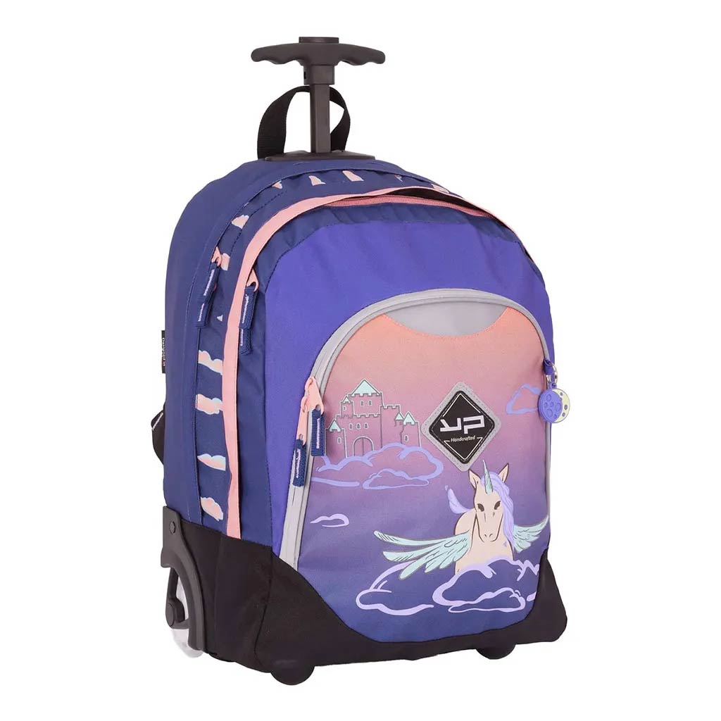 Trolley Scuola Elementari Ecologico Lilla