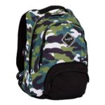 Zaino Per Le Scuole Superiori Green Mimetico