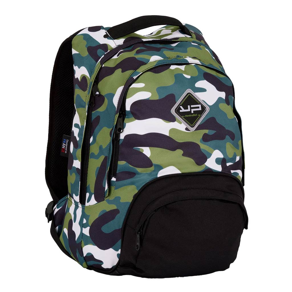 Zaino Per Le Scuole Superiori Green Mimetico