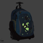 Zaino Trolley Fluo Scuola Elementari