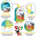 Bing Valigia Bagaglio A Mano Con Personaggi Bing Coniglietto Sula E Flop Valigia Bambina Trolley Con Ruote Valigetta Bimbo Leggera Con Rotelle Ottima Idea Regalo 0 3