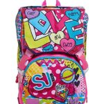 Sj Gang Estensibile Fantasia Zaino Sdoppiabile Bambini E Ragazzi Rosa Pink Taglia Unica 0 0