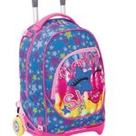 Sj Gang Trolley Scuola Jack Girl Zaino Sganciabile Dal Bambini Unisex Rosa Pink Taglia Unica 0