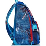 Sj Gang Zaino Scuola Estensibile Boy 28 Lt Pattine Intercambiabili Unisex Bambini Blu Blue Taglia Unica 0 2