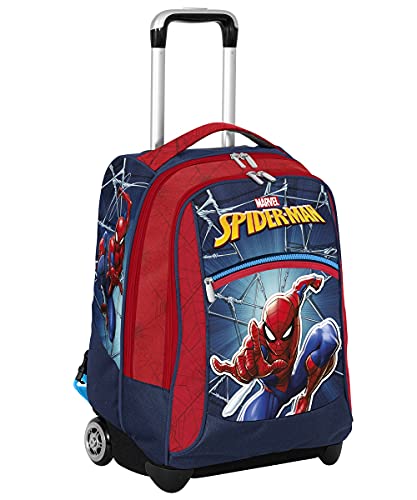 Seven Spider Man Big Trolley Unisex Bambini Blu Blue Taglia Unica 0