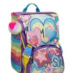 Seven Zaino Scuola Estensibile Big Sj Gang Multicolor Girl Elementare Con Flip System Paill Bambine E Ragazze Viola Purple Taglia Unica 0 3