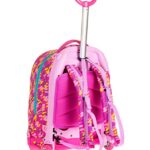 Trolley Jack Junior Animali Da Sj Rosa 28 Lt Sganciabile E Lavabile Scuola E Viaggio 0 3