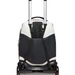 Trolley 2 Ruote Seven Yourself Girl Nero Cross Over System Scuola Tempo Libero 0 3