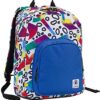 Zaino Invicta Ollie Pack Roots Bianco Blue Tasca Porta Pc Padded Scuola E Tempo Libero Americano 25 Lt 0