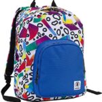 Zaino Invicta Ollie Pack Roots Bianco Blue Tasca Porta Pc Padded Scuola E Tempo Libero Americano 25 Lt 0