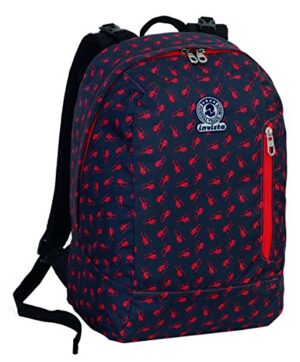 Zaino Reversibile Invicta Twist Element Grigio Arancione 26lt 0