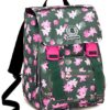Zaino Scuola Estensibile Invicta Painted Daises Rosa 28 Lt Elementari E Medie 0