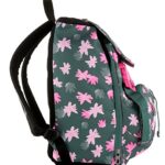 Zaino Scuola Estensibile Invicta Painted Daises Rosa 28 Lt Elementari E Medie 0 2