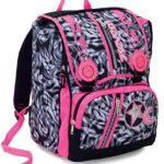 Zaino Scuola Estensibile Seven Bantu Rosa 31 Lt Triplicabile Elementari E Medie 0